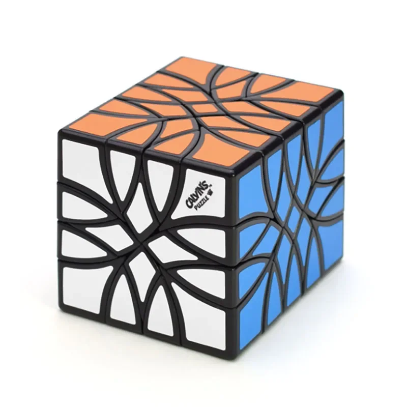 Calvin's Puzzle 445 Limited Edition Bubbloid 4x4x5 Full Set Cube Puzzle Magic Cube Mosaic Cube Blue Toys for Kids Cubo Mágico