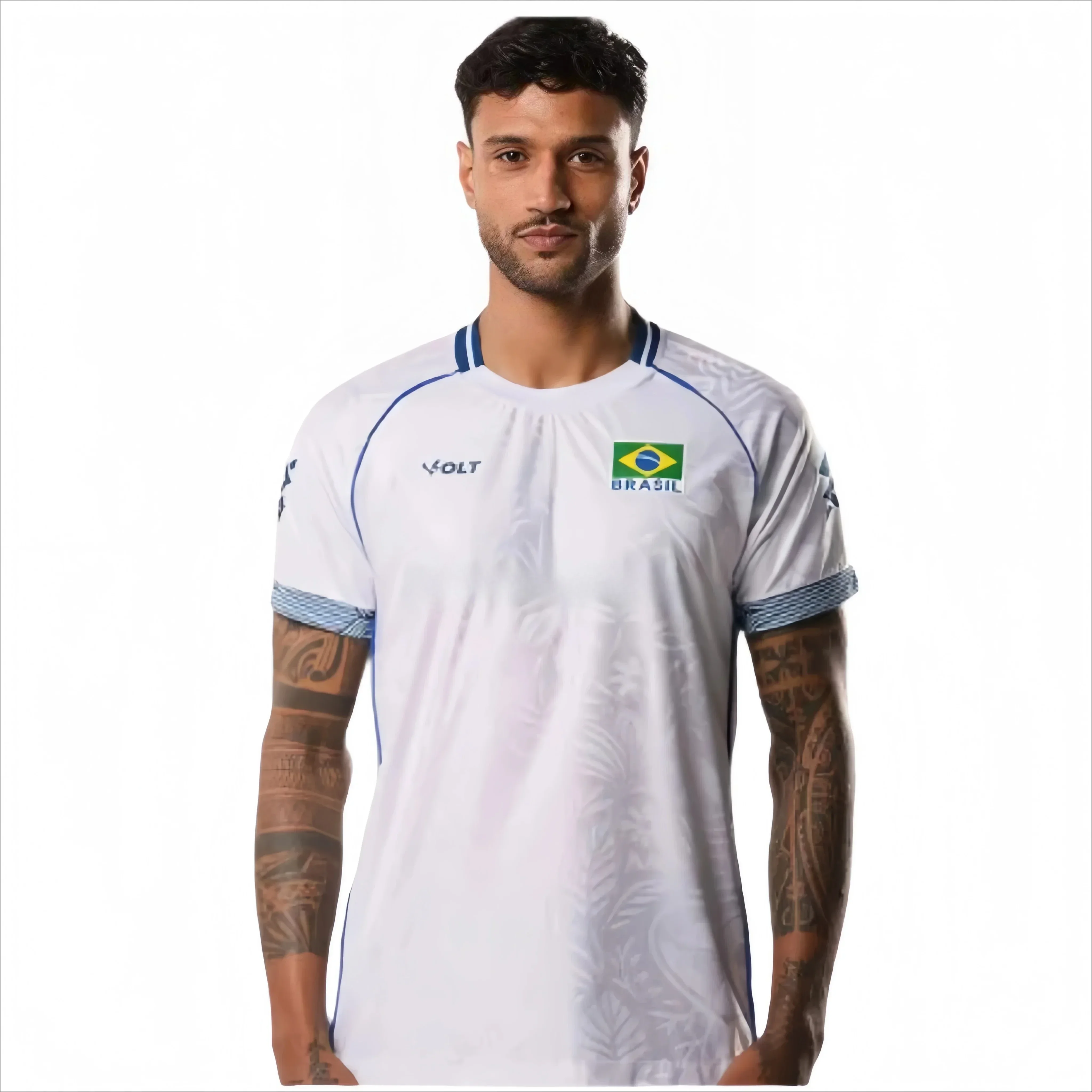 2026-27 New Season Brazilian Volleyball Sports T-Shirt 2026 Men Women Breathable Y2K Style Casual Sportswear Summer Clothing
