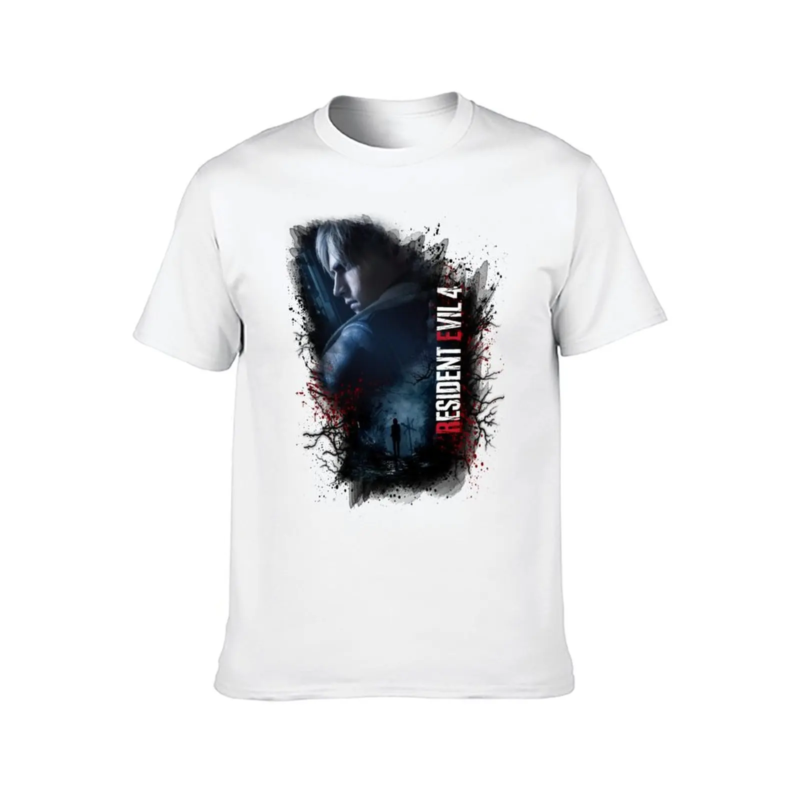 Leon Kennedy RE4make Design 2 T-Shirt cute clothes custom t-shirts mens designer clothes