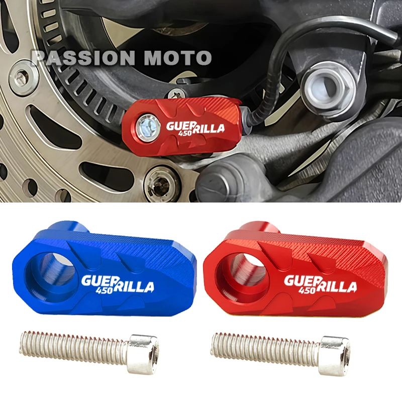 Für Guerilla 450 Guerilla 450 GUERRILLA 450 2024 2025 2026 NEUE Motorrad Zubehör Aluminium Hinterrad ABS Sensor Schutz