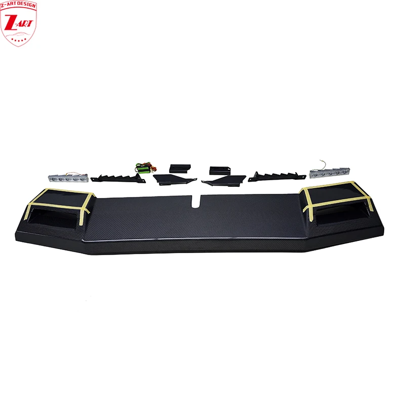 

Z-ART W463 G class carbon fiber front roof wing for W463 G Wagon carbon fiber front roof LED wing for 1988-2018 G350D G500 G63