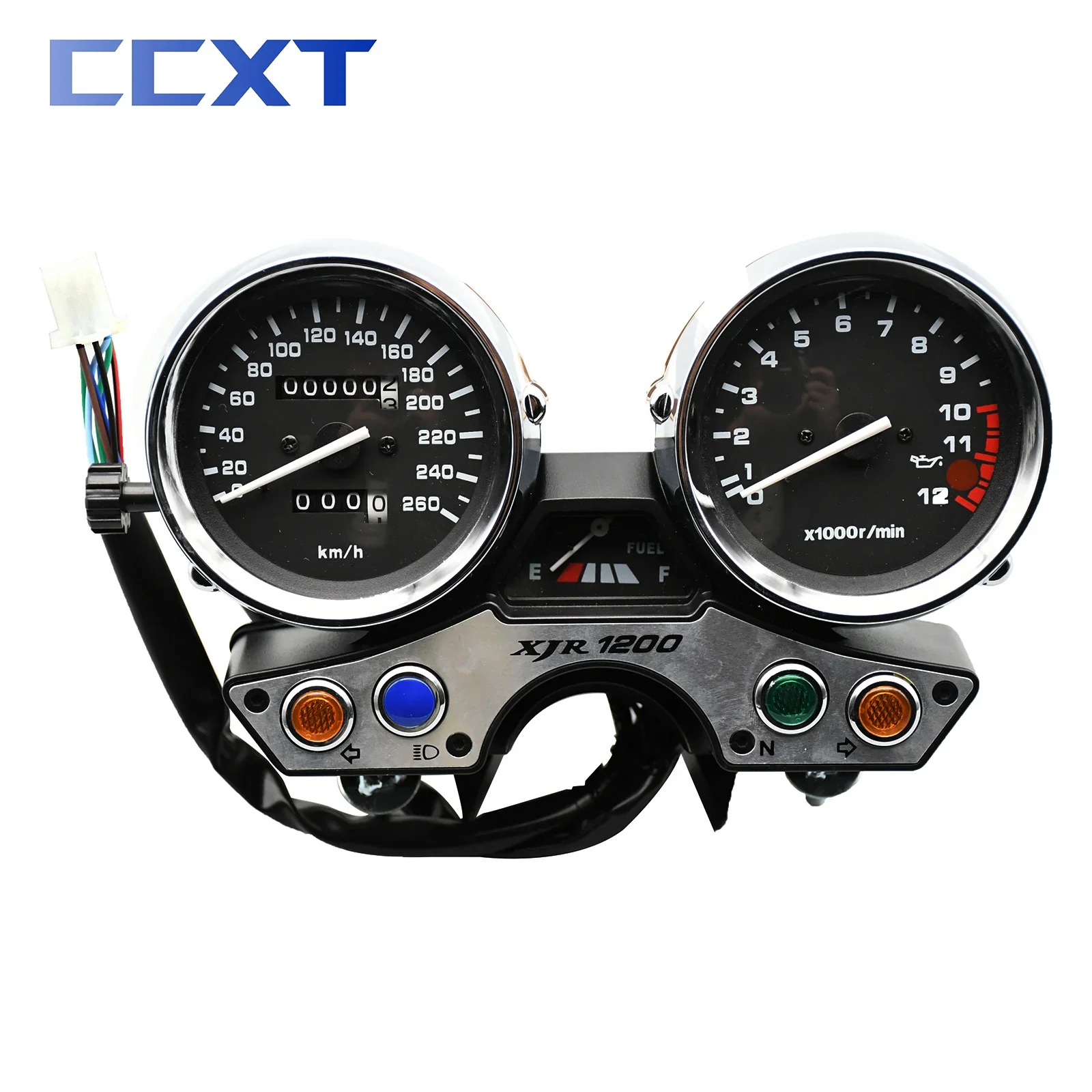 Motorcycle 260 Speedometer Gauge Cluster Tachometer Odometer Instrument For Yamaha XJR1200 Meter XJR 1200 1994-1997 1200XJR