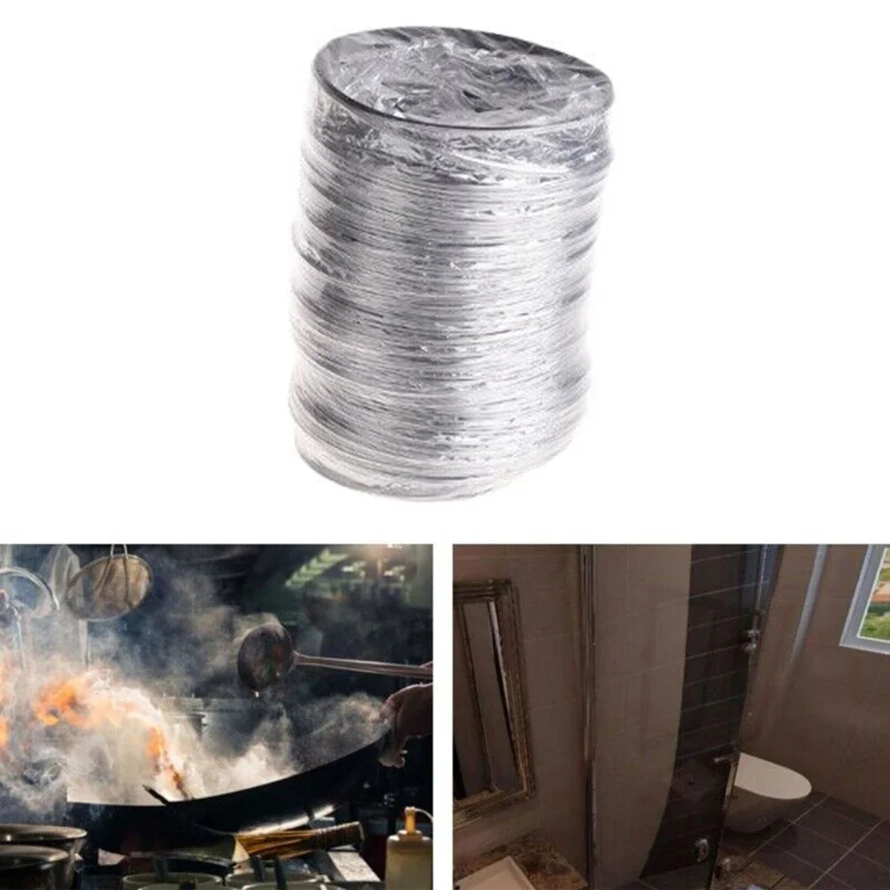 

Smoke Exhaust Fan Duct ESD Smoke Exhaust Tube Aluminum Foil 300cm 600cm Duct Diameter 8 Cm For Amateurs DIY Enthusiasts