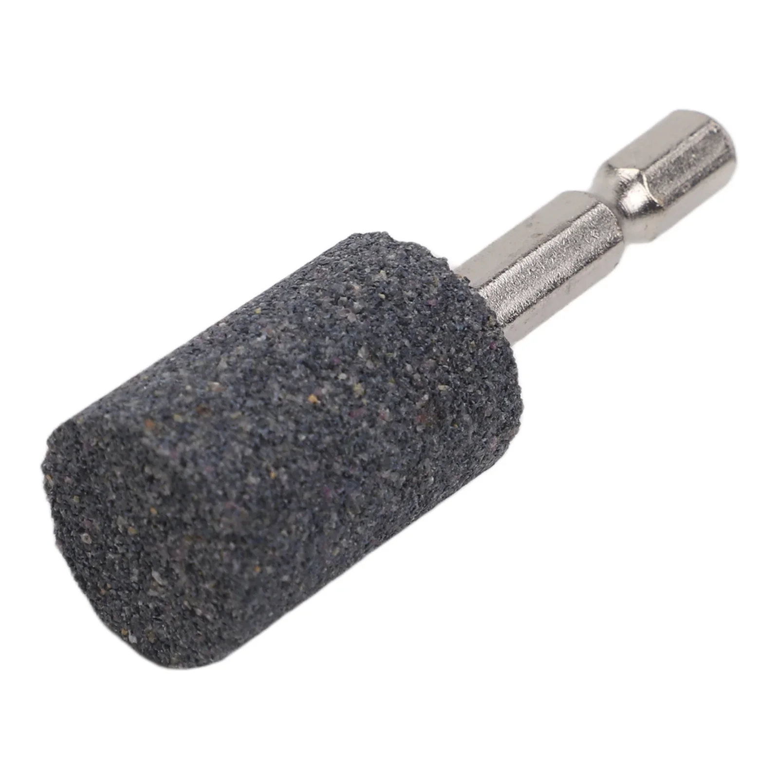 Non Slip Grip Grinding Head Polisher Portable Rotary Bit 30mm Hex Grinding Head Multi-material Use Brown Corundum