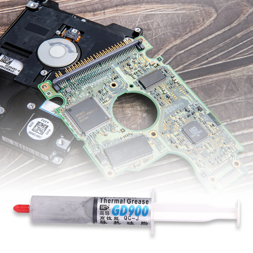 Net Weight 30 Grams Heat Sink Compound GD900 Thermal Conductive Grease Paste Heat-dissipating Silicone Paste for CPU GPU