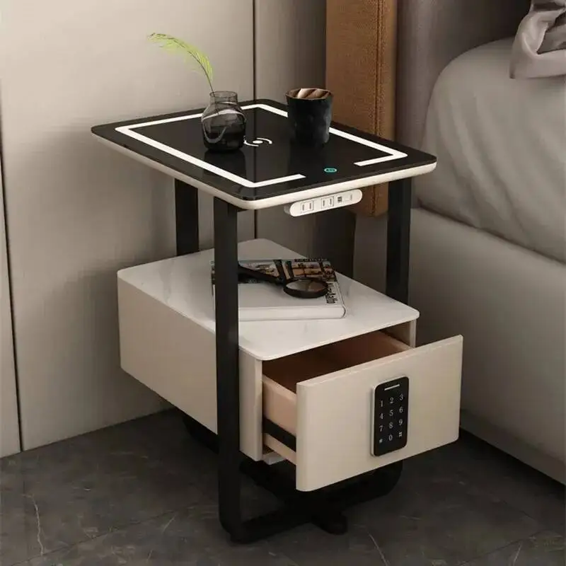 أدراج طاولة جانبية لغرفة النوم، منضدة مريحة، طاولات بجانب السرير الذكية، خزائن Szafka Nocna Nordic Furniture TY25XP