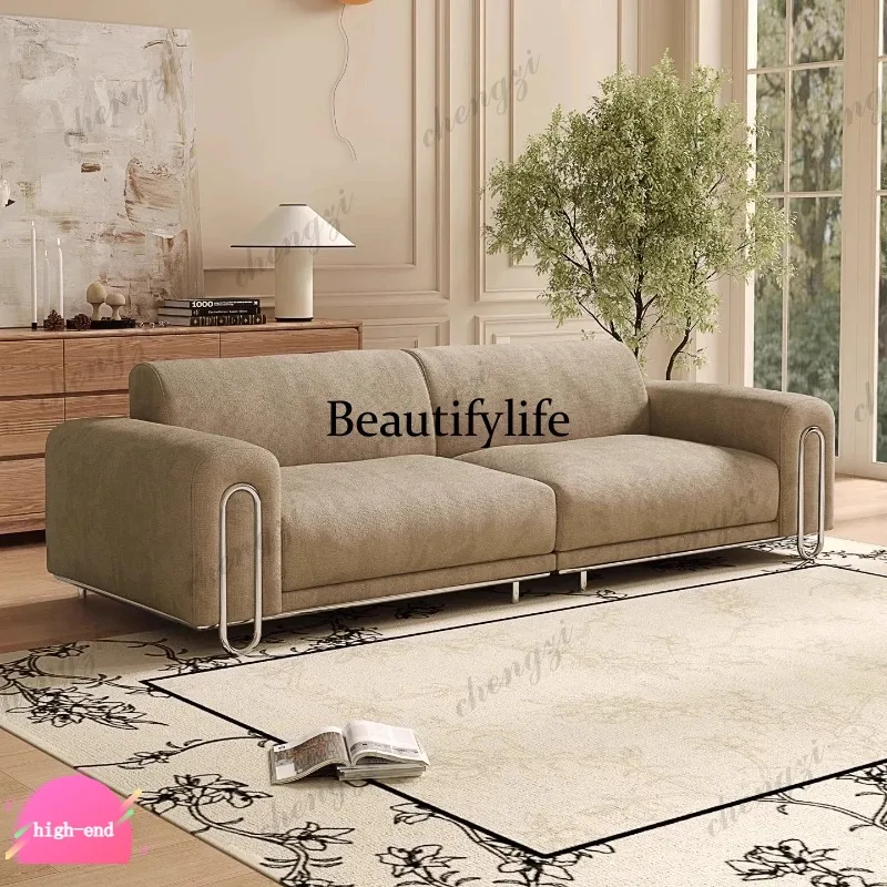 

R134 L181 Elegant Living Room Sofa Armchairs Sectional Luxury Sitting Sofa Minimalist Nordic Salon Ergonomic Muebles Trendy Furn