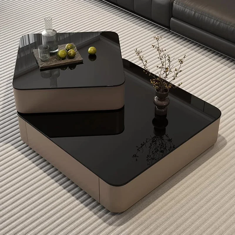 Enclosed Aesthetic Coffee Tables Living Room Luxury Italian Coffee Tables Premium Organizer Mesa Auxiliar Backyard Furniture