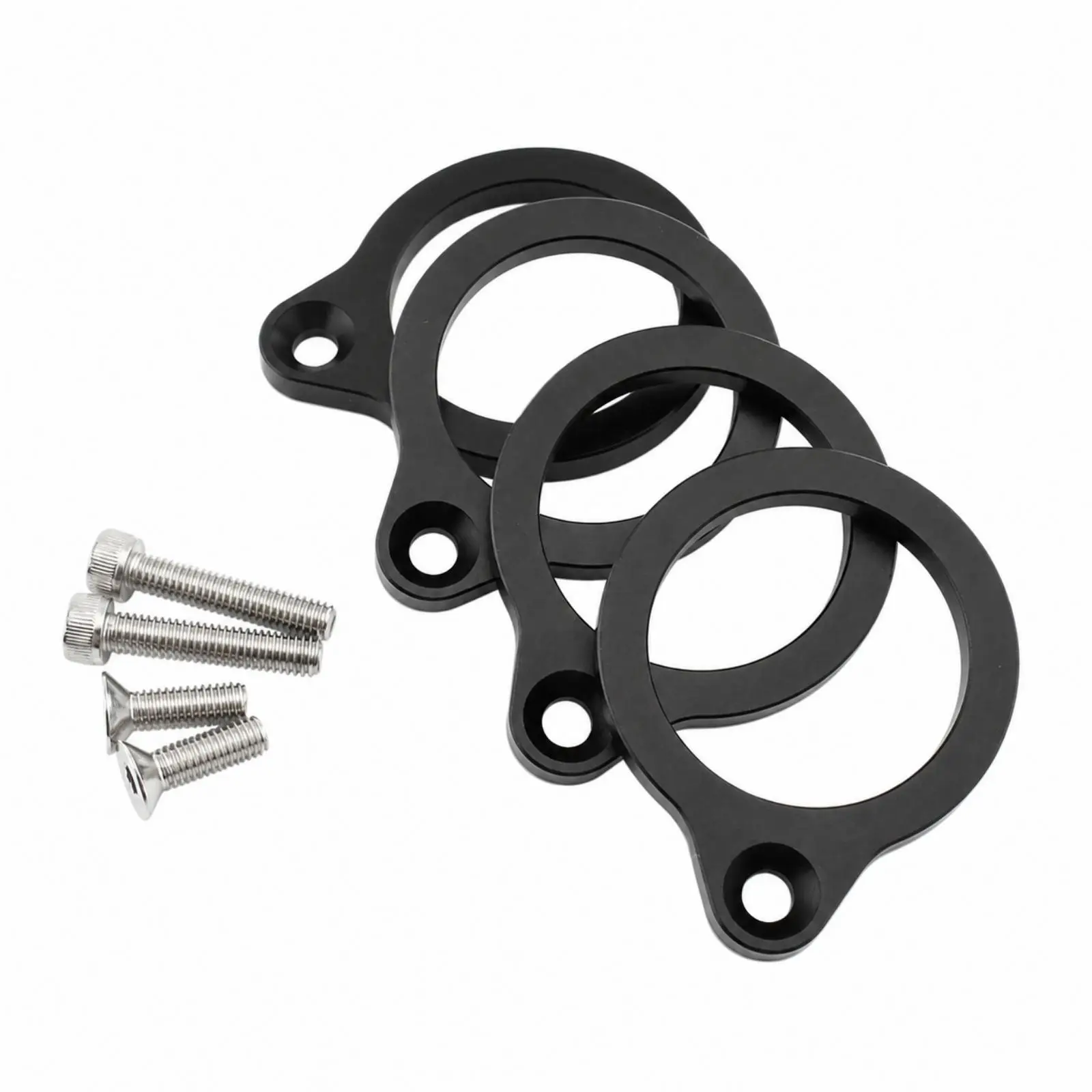 Motorcycle Handlebar Riser Adapter Aluminum Alloy 54mm Bore Design Sportbike 250 400 Series Elevate Riding Posture Kit