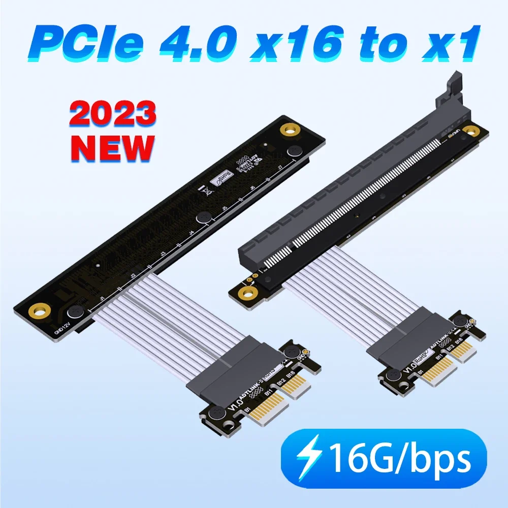 สายต่อการ์ดกราฟิก RTX3090 PCI Express 4.0x16เป็นอะแดปเตอร์ไรเซอร์ X1 a/n การ์ด Gen 4 PCI-E 16X ถึง1x4.0สำหรับการทำเหมือง GPU