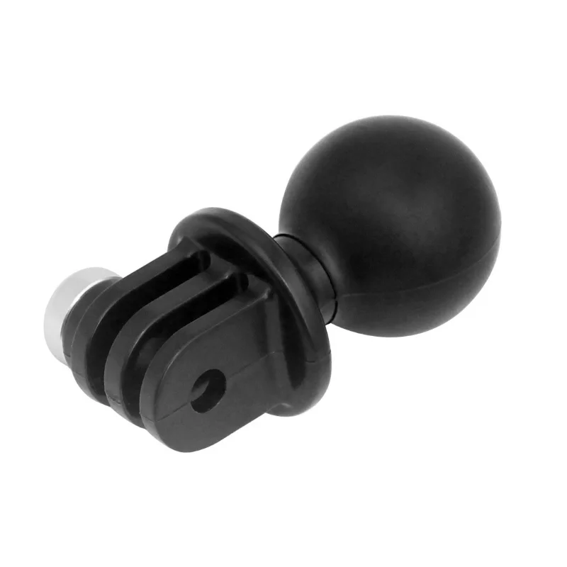 Adaptador de Base de cabeza esférica para cámara GoPro, rotación de 360 grados, montaje en trípode, accesorios para cámaras de acción, 1 pulgada