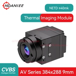 384*288 Resolution 9mm Thermal Imaging Camera AV384 Focal length thermal camera with CVBS InterfaceMicro Camera Module for FPV