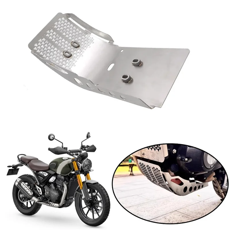 

Motorcycle Engine Protection Cover Chassis Under Guard Skid Plate Guard For Scrambler 400X Speed400