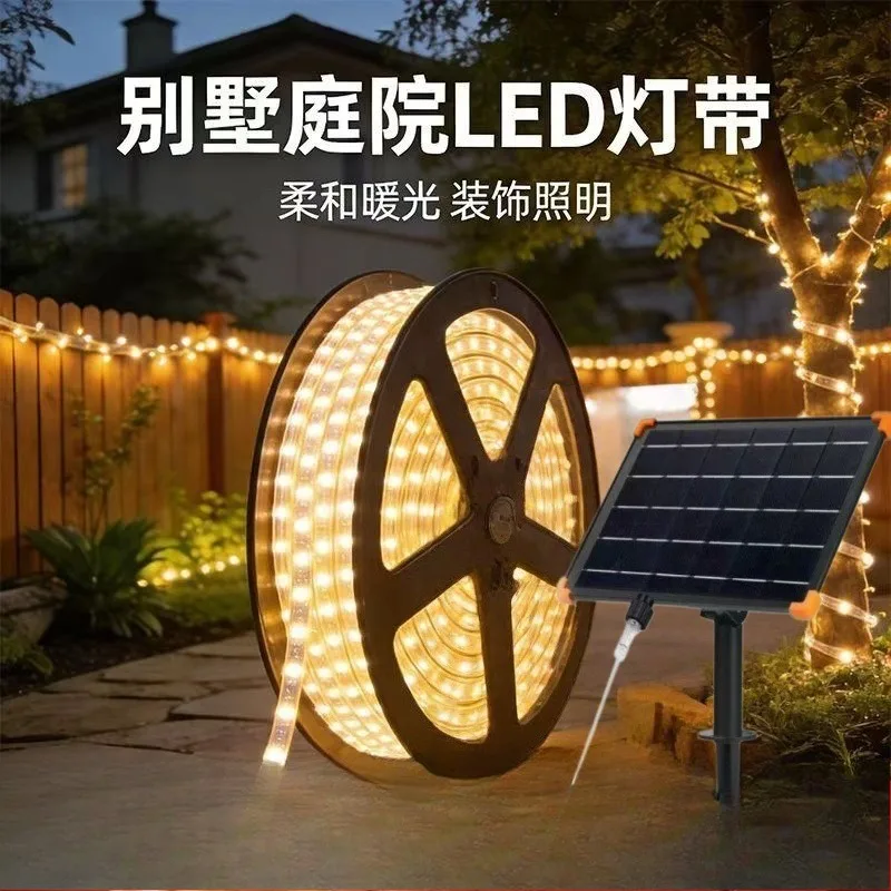 Solar LED Light with E-commerce Outdoor Waterproof Courtyard Garden Villa Balcony Decorative Light Ambient Light Is Highlighted