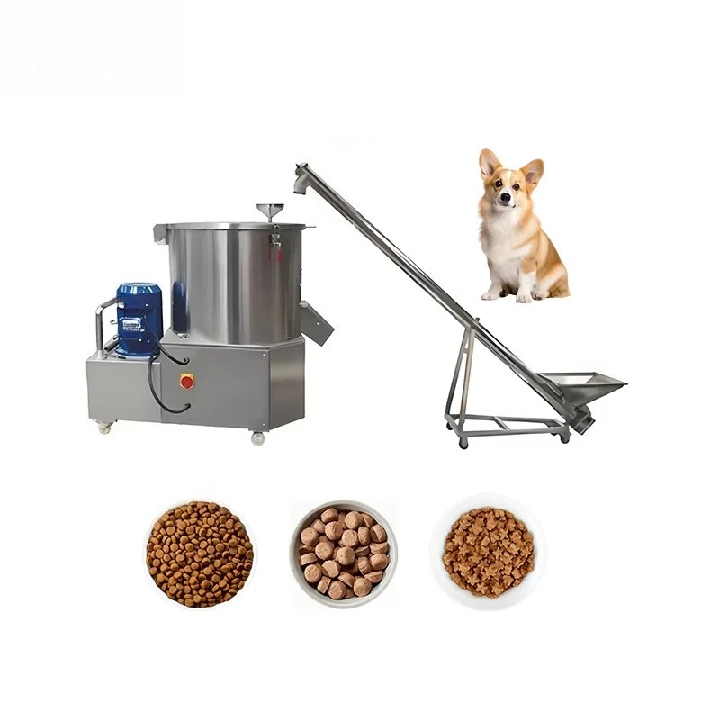 Multi-function Dry Pet Dog Cat Fish Animal Feed Food Extruder Making Machine