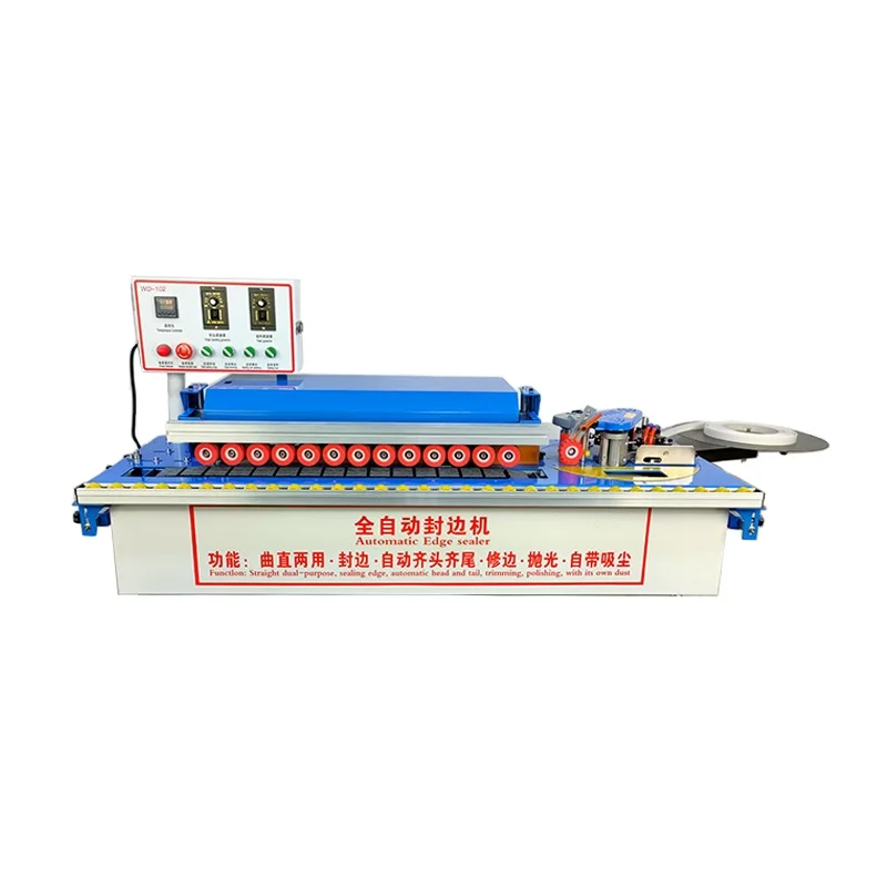

STR WD102 Plywood MDF Edge Banding Machine Double Edge Banding Machine for Furniture