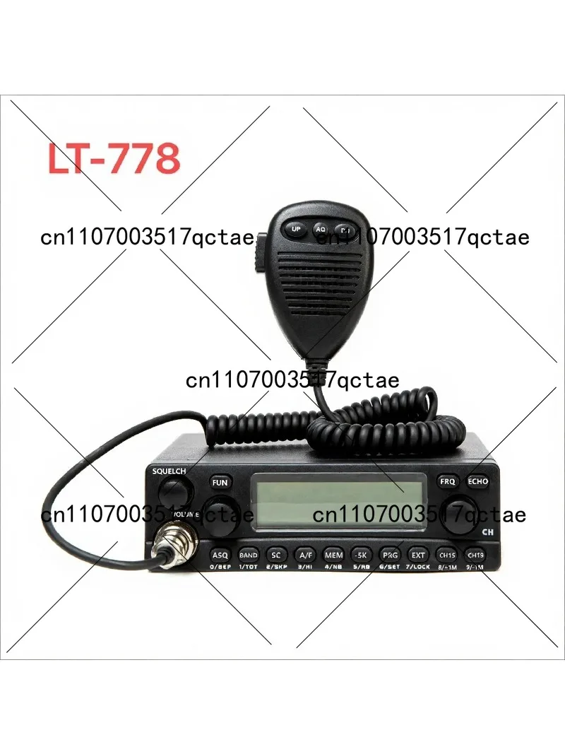 2025 CB Radio High Power 60W Long Range Mobile Transceiver for Truck Drivers