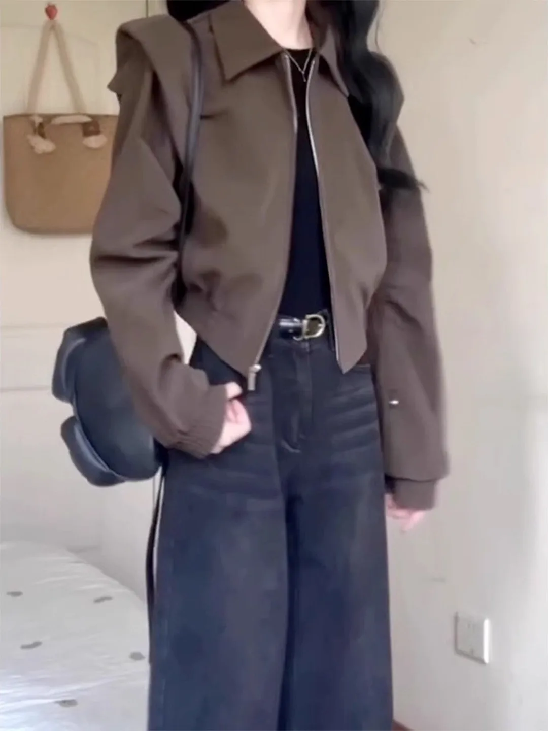 Marrone ort Jaet Cappotto imbottito da donna che dimagrisce capispalla Pendolarismo Sle Faionable Unico 2025 Nuovo arrivo Cappotto