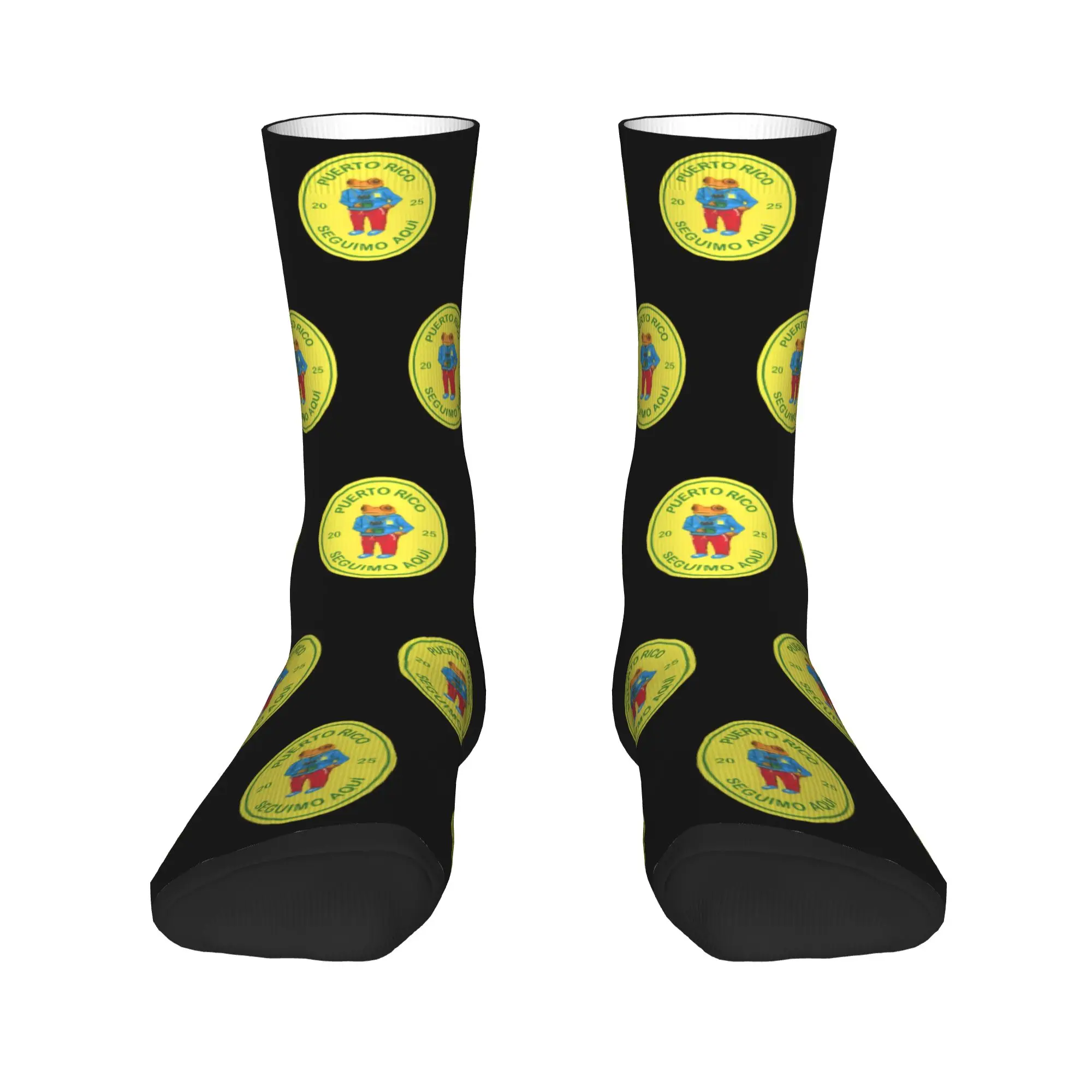 

Kawaii чулки Debi Tirar Mas фото Bad Bunny носки для мужчин и женщин теплые мягкие носки для бега