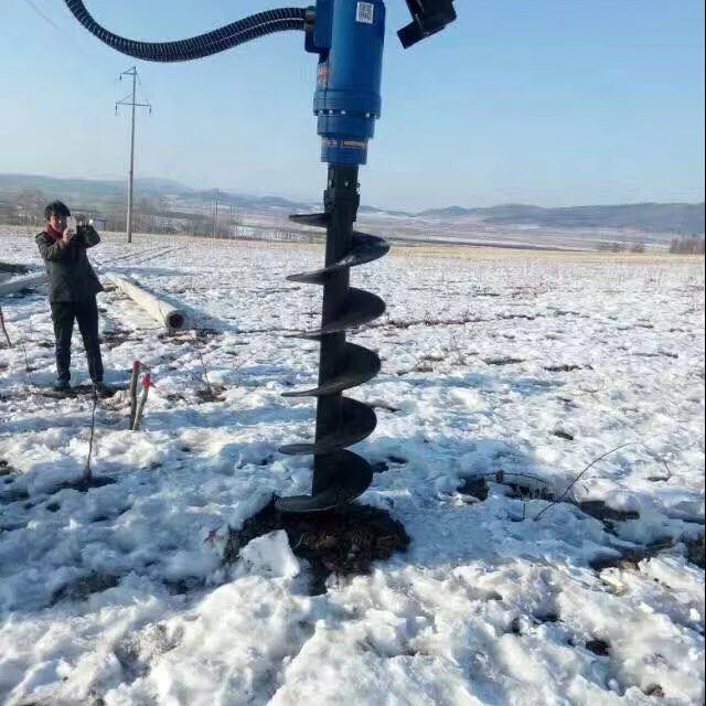 4m Drilling Depth Low Cost Wide Usage Hydraulic Earth Auger KA6000 for Excavator