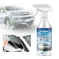 Car De Icer Spray Auto Snow Melting Agent Windshield Deicer Spray Car Defrosting Snow Dissolving Cleaner Spray For Auto Home Use
