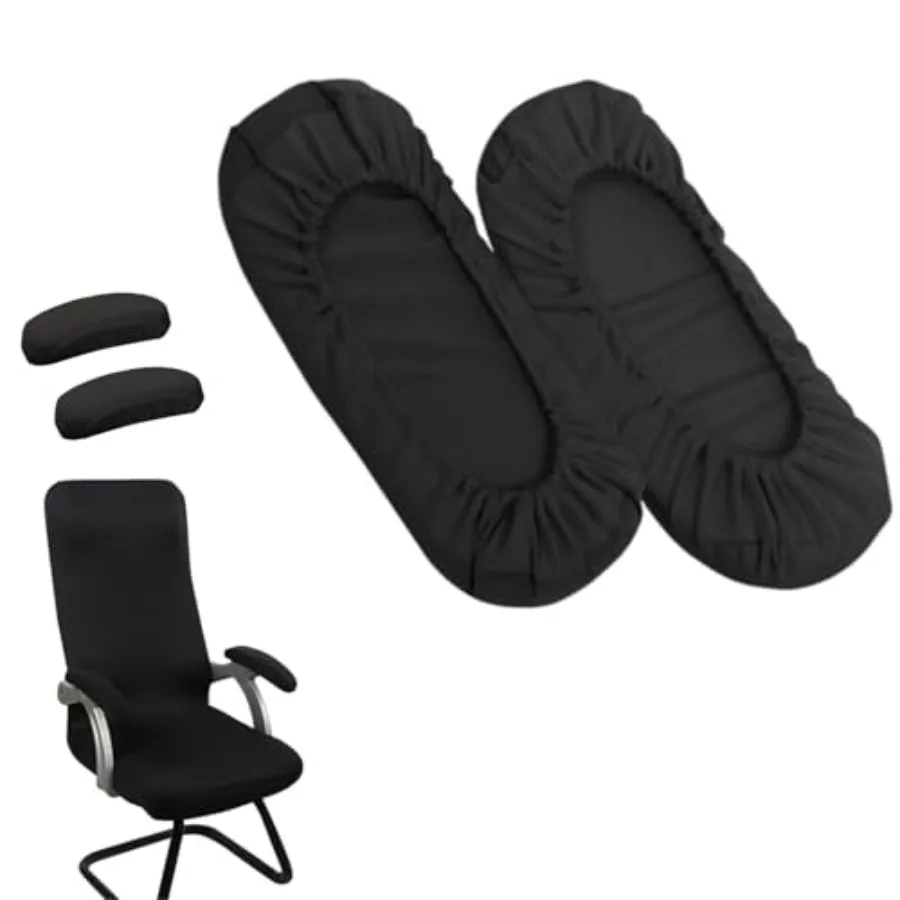 

Office Chair Armrest Covers, 1pair Stretchable Stretch Computer Chair Slipcover Desk Chairs Arm Cover for Office, Desk, Gaming