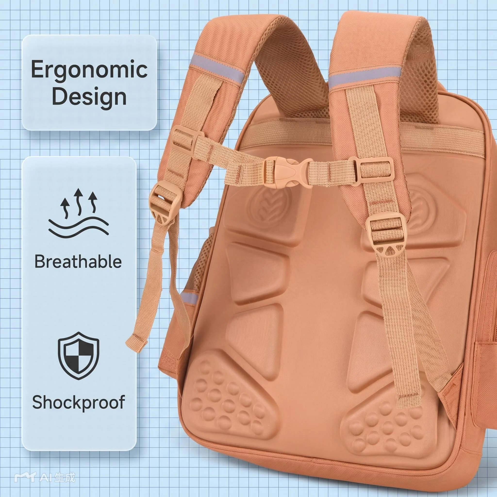 Orthopedic Spine Support Kids Backpack Waterproof Large Capacity Reduce Burden School Backpack for Primary Student Kids Gifts