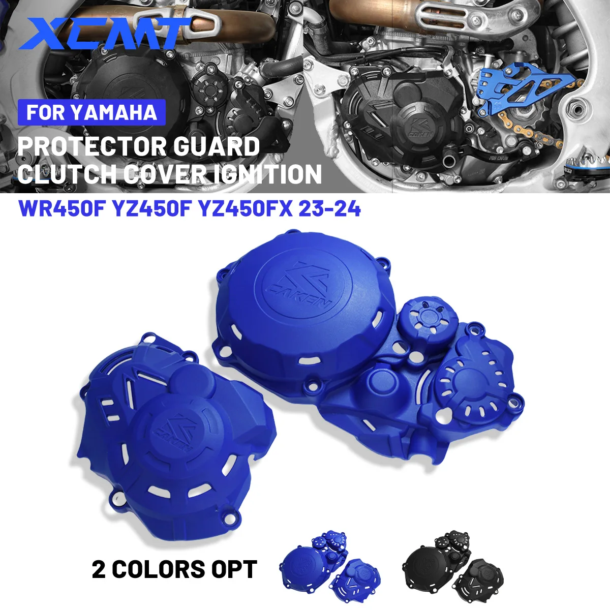 2024 2025 Engine Protection Clutch Lgnition Cover Protection For YAMAHA YZ YZF WR 450 450F 450FX YZ450F WR450F YZ450FX Parts