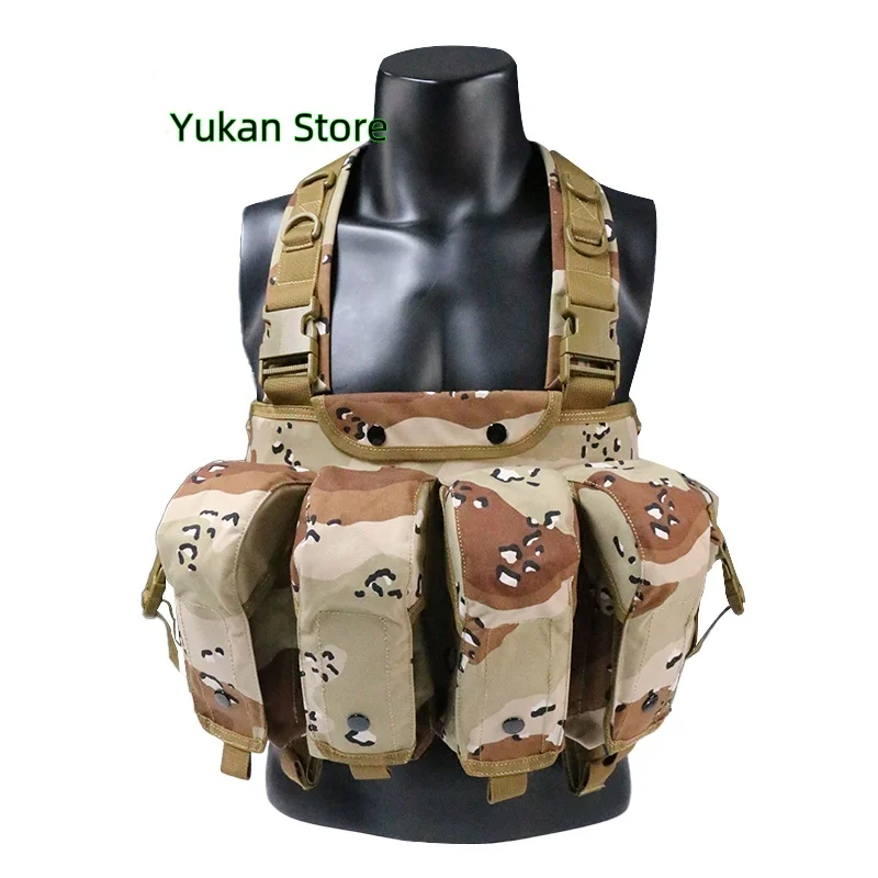 RS Multifunctional Ak Lightweight Tactical Chest Hanging Vest, Customizable Color