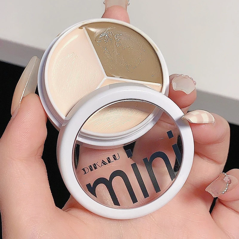 Mode Vrouwen Concealer Foundation Crème Voor Gezicht Koreaans Goedkoop Dagelijks Gebruik Mini Make-Up Hoge Dekking Foundation Face Concealer