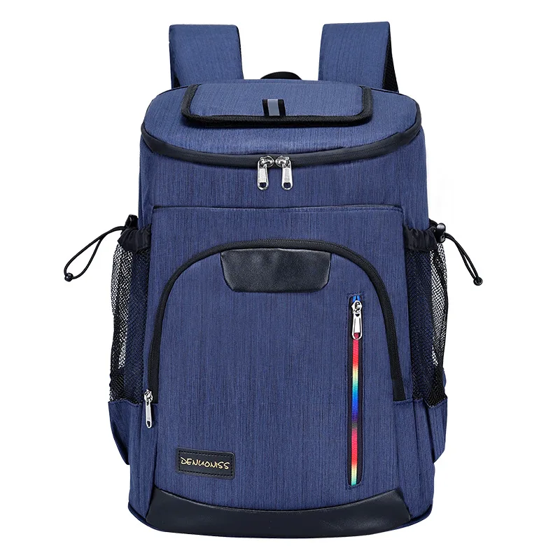 Neuer Isolierter Rucksack-Kühler mit Großer Kapazität 34L für Outdoor-Picknick, Essen, Getränke, Bier, EVA Wasserdichte Eistasche für Picknick