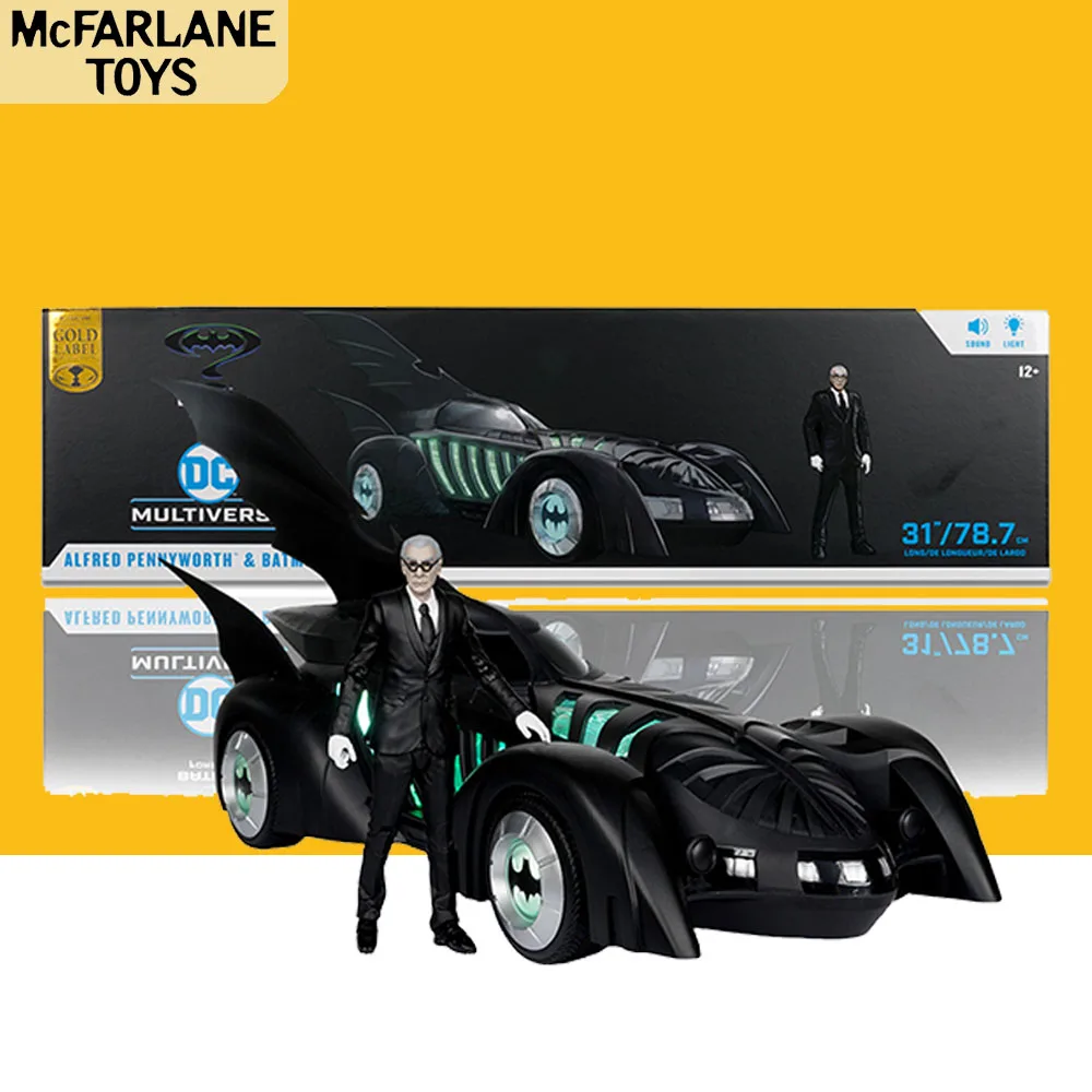 McFarlane Toys DC MULTIVERSE VEHICLES - BATMOBILE AND ALFRED BATMAN FOREVER) Action Figure Collect DC Multiverse Garage Kit Mode