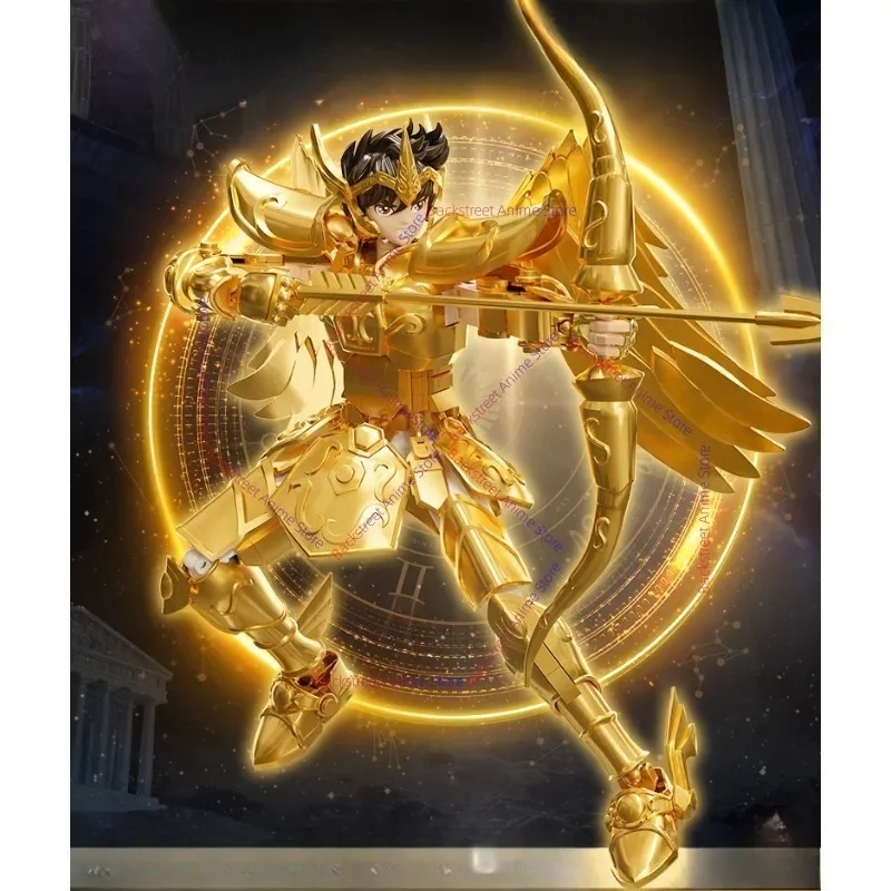 In Stock Pinqi Saint Seiya Sagittarius Gold Saint Cloth Action Figure Collection Toy Gift