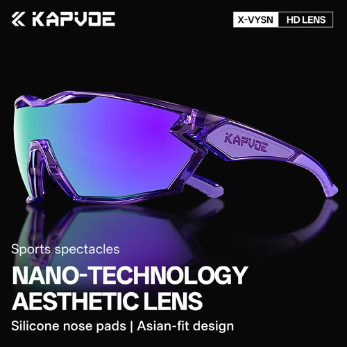 KAPVOE gafas de ciclismo gafas deportivas de moda bicicleta al aire libre senderismo conducir correr gafas de sol mujeres hombres MTB gafas de sol de bicicleta de carretera