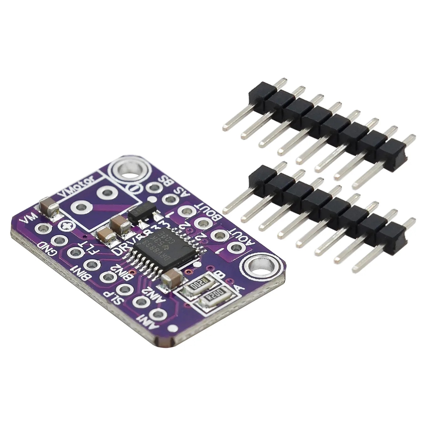 DRV8833 Modulo driver motore passo-passo CC a 2 canali CJMCU-8833 Scheda di guida H-Bridge di controllo 2.7-10.8V per componenti elettronici