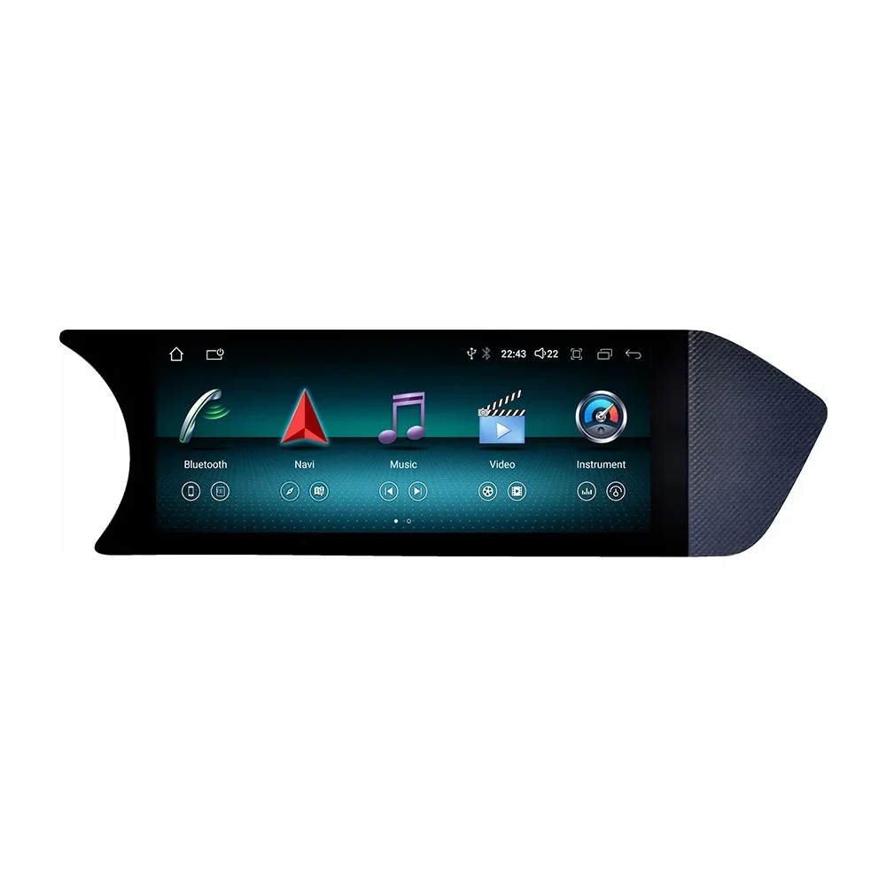 Factory price 8.8inch Android car multimedia video player suitable for Mercedes Benz C-Class W204 S204 wireless carplayauto