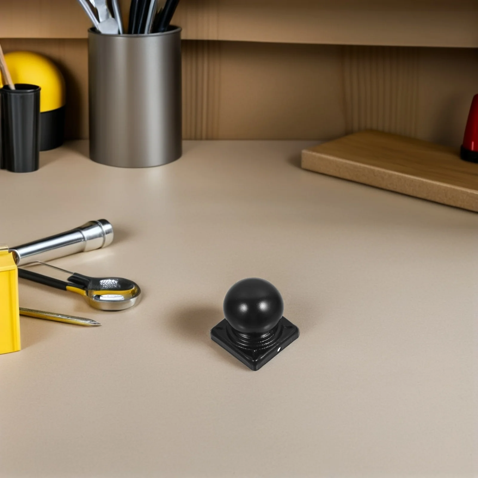 2 Pcs Wrought Iron Guardrail Decorative Hat Fence Railing End Caps Finials Fits Post Metal Craft Decoration