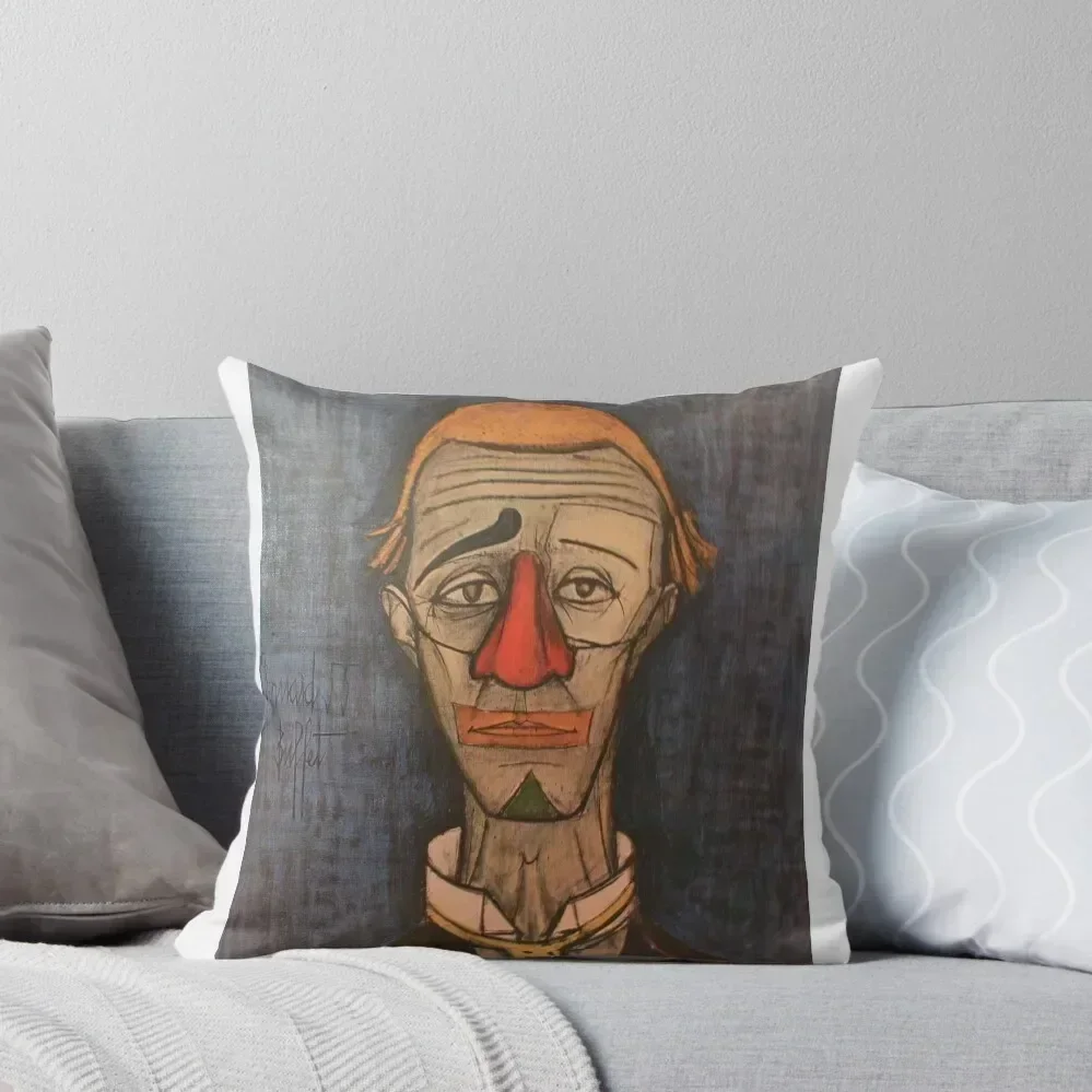 Tete De Clown Bernard buffet Throw Pillow Cushion Cover Luxury Room decorating items pillow