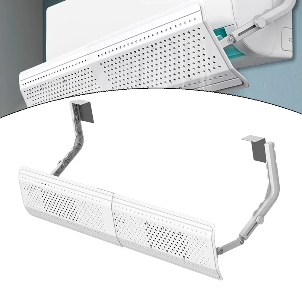 Parabrezza del condizionatore d'aria con flusso d'aria regolabile Installazione efficace della deflessione dell'aria senza strumenti Previene il soffiaggio diretto