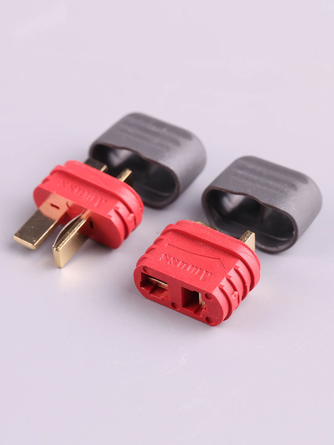 Amass new AM1015E slip sheathed T plug Deans connector For RC Lipo Battery 40A high current multi-axis fixed-wing model rc uav