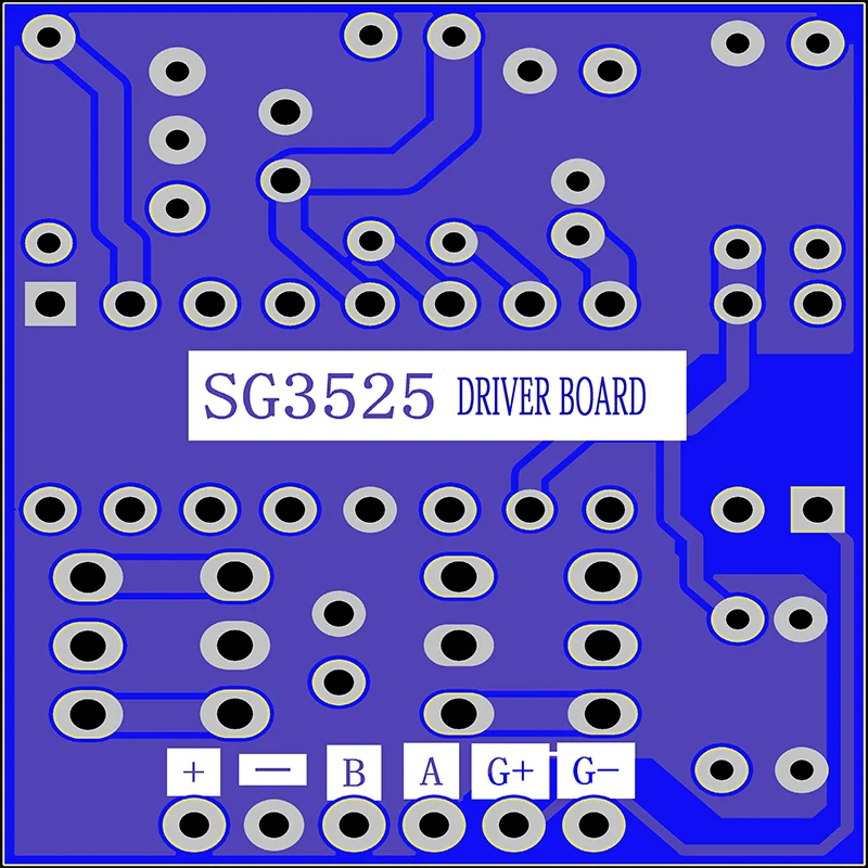 SG3525 Driver Board DIY Kit High and Low Frequency Driver Board Inverter Front Driver Board Parts Frequency Adjustable