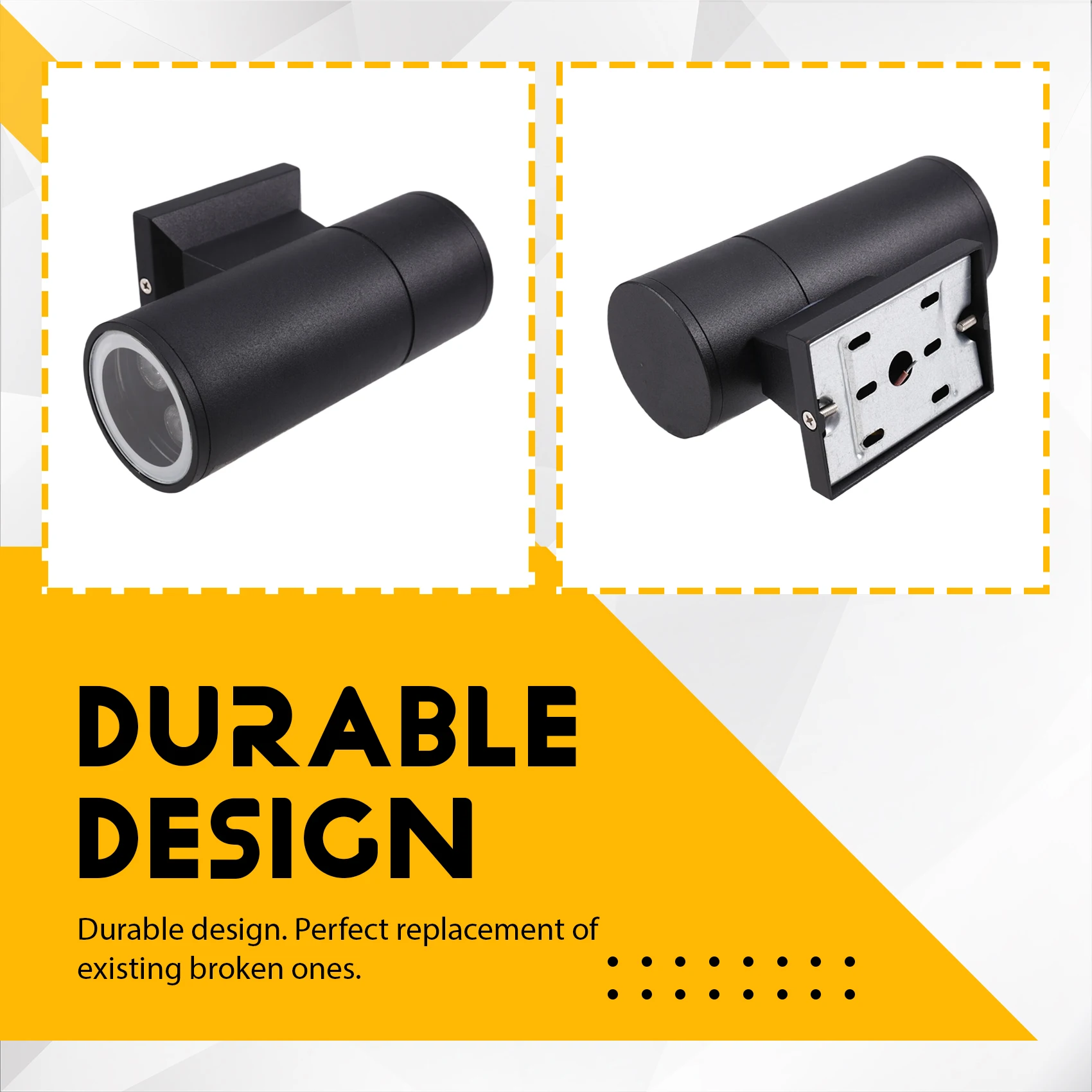 ABMI-Single Head Up And Down Spotlight Waterproof Outdoor Wall Lamp For Villa Door Pillar Hotel,