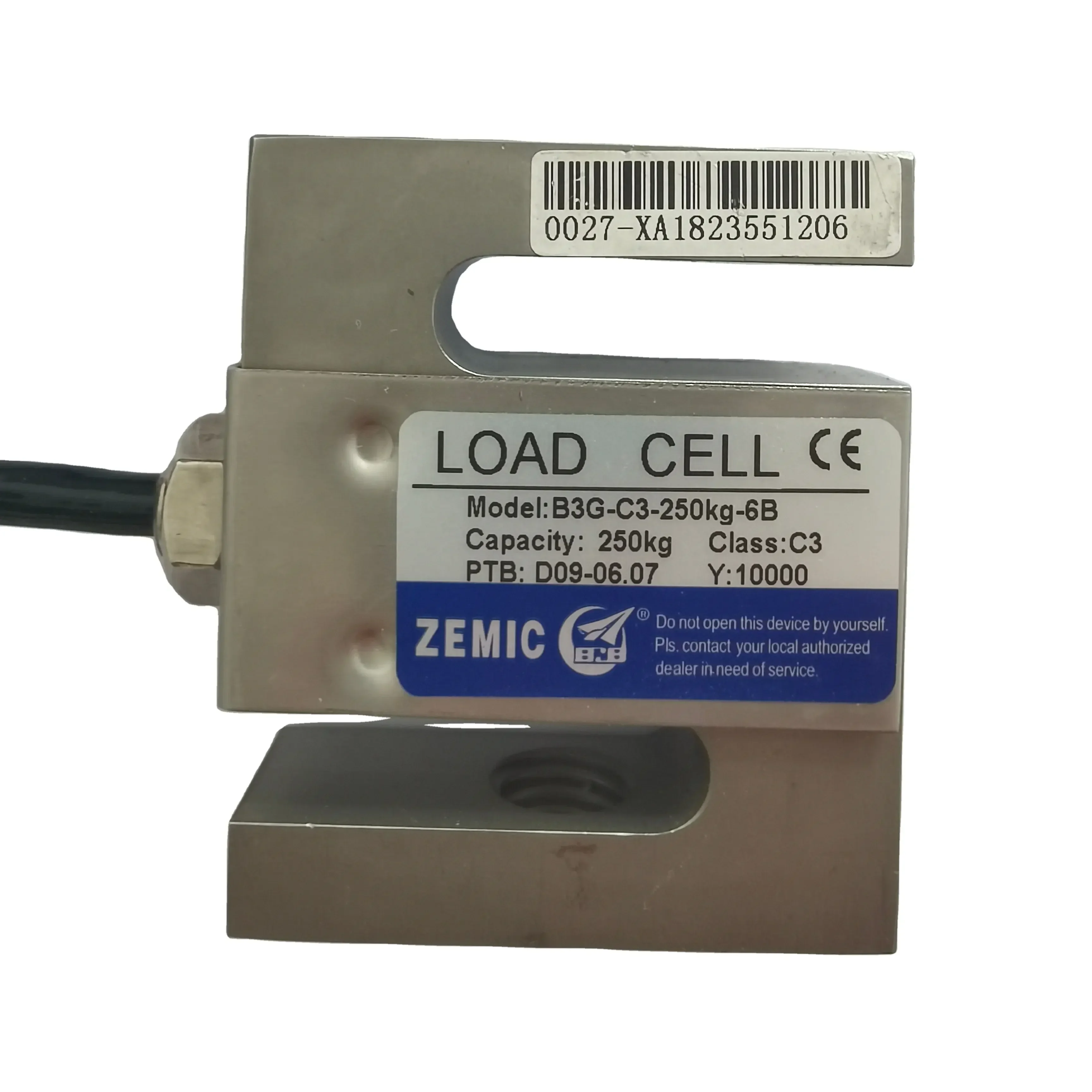 B3G C3 250kg Stainless Steel Analog Interface Tension Sensor Pressure Transmitter S Type Load Cell Force Sensors & Load Cells