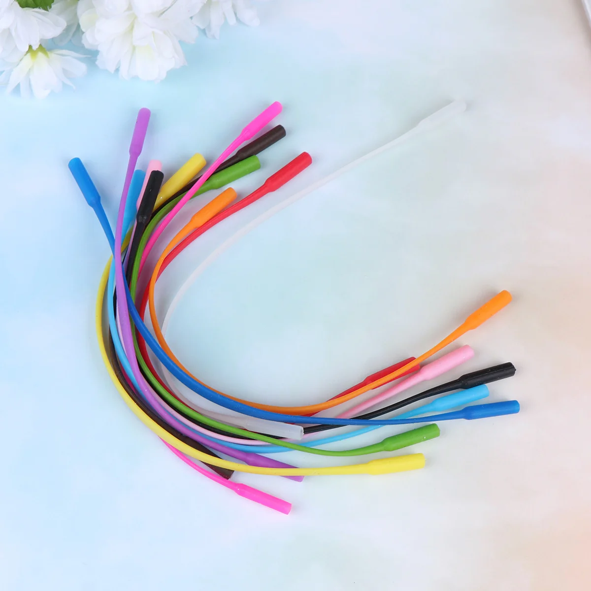 

12Pcs Anti-Slip Glasses Straps Premium Eyeglasses Cords for Sports Outdoor Activities Adjustable Glasses Strings Protective