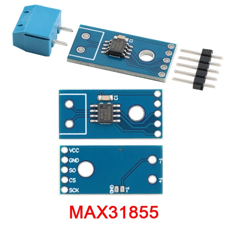 MAX6675 MAX31855 K-type Thermocouple Temperature Sensor Module Temperature Degrees Measurement Detection Acquisition For Arduino