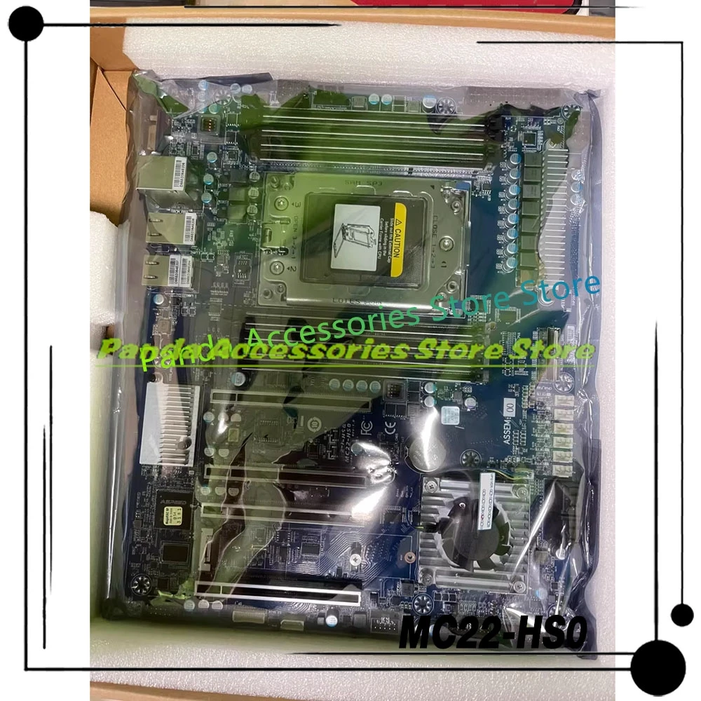 MC22-HS0 TRX40 Motherboard Supports 3990 3970 3960X And Remote Management Integrated Display