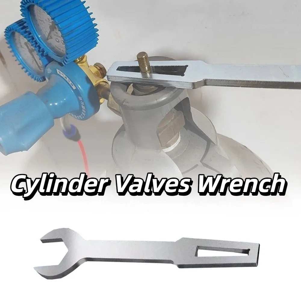 

Professional All Purpose Cylinder Valves Wrench Ergonomic Grip Lightweight Gas Cylinder Valves Tool Thick Ergonomic Anti-Skid