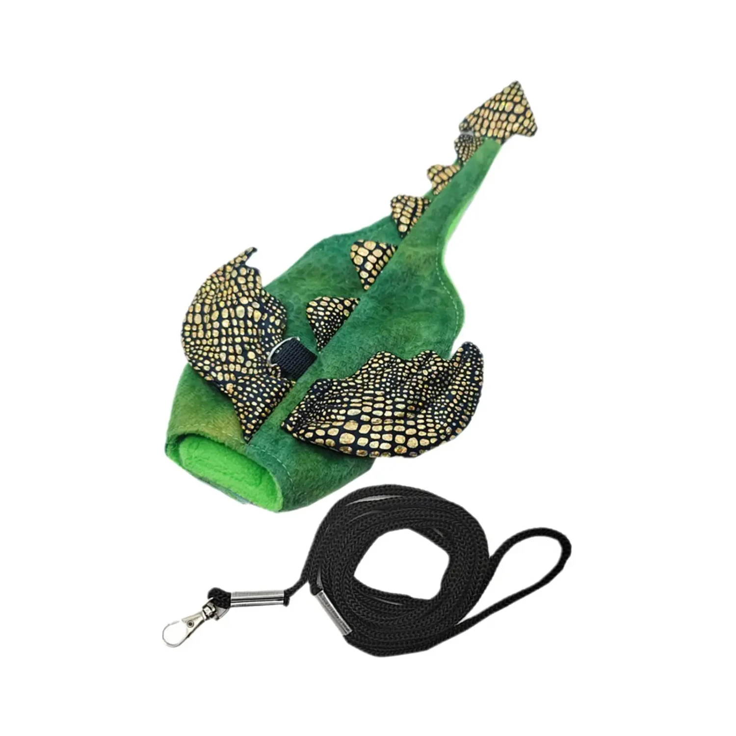 Adjustable Bearded Dragon Reptile Harness and Leash Set for Squirrel Pets - Pet Supplies for Turtles - Reptile Leash for Bearded