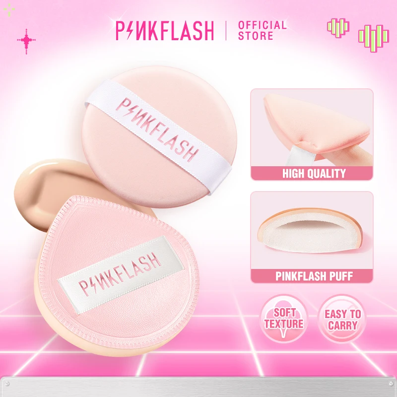 PINKFLASH Portable Marshmallow Cosmetic Puff Multipurpose Wet Dry Multi-use Makeup Powder Puff Beauty Makeup Tools Accessories