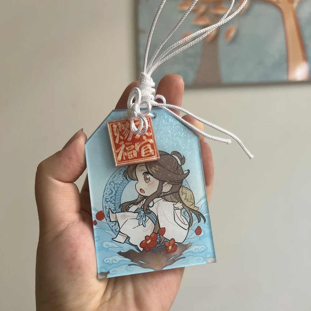 Tian Guan Ci Fu: Segen der Himmelsbeamten Halloween-Standfigur Anime Cosplay Xie Lian Hua Cheng Amulett Weihnachtsdekoration Geschenke Sammlerstück – Detail 12